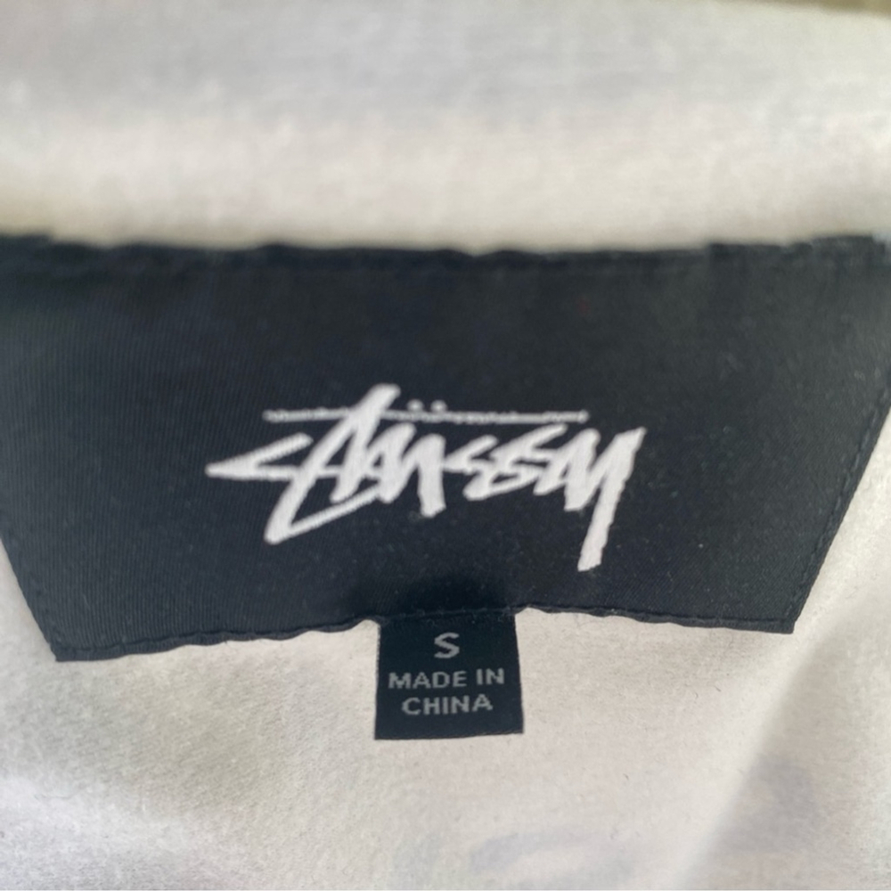 Stussy Corp Staff 19 Dice Coach Jacket Nylon Shell Khaki - Small - Picture 11 of 14